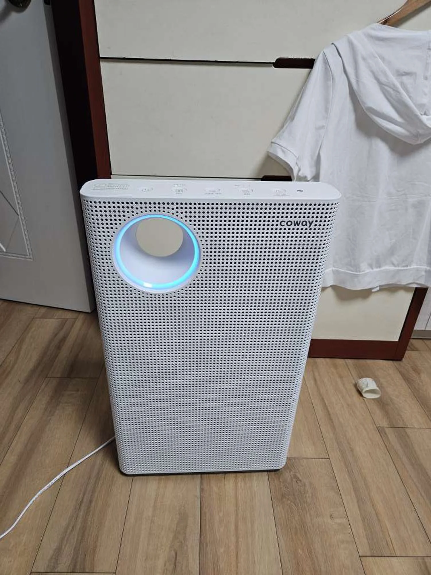 공기청정기 고양시 일산동구 가정 실내 배치 구동 점검 설치 후 코웨이
