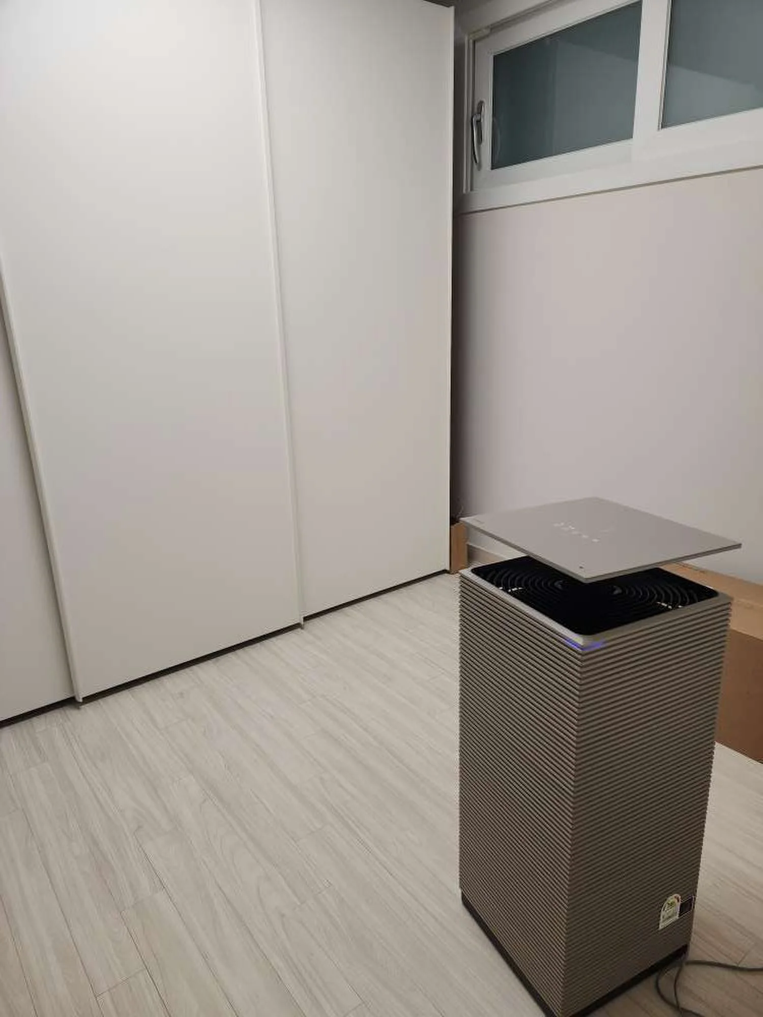 공기청정기 용인시 기흥구 가정 실내 배치 구동 점검 설치 후 코웨이