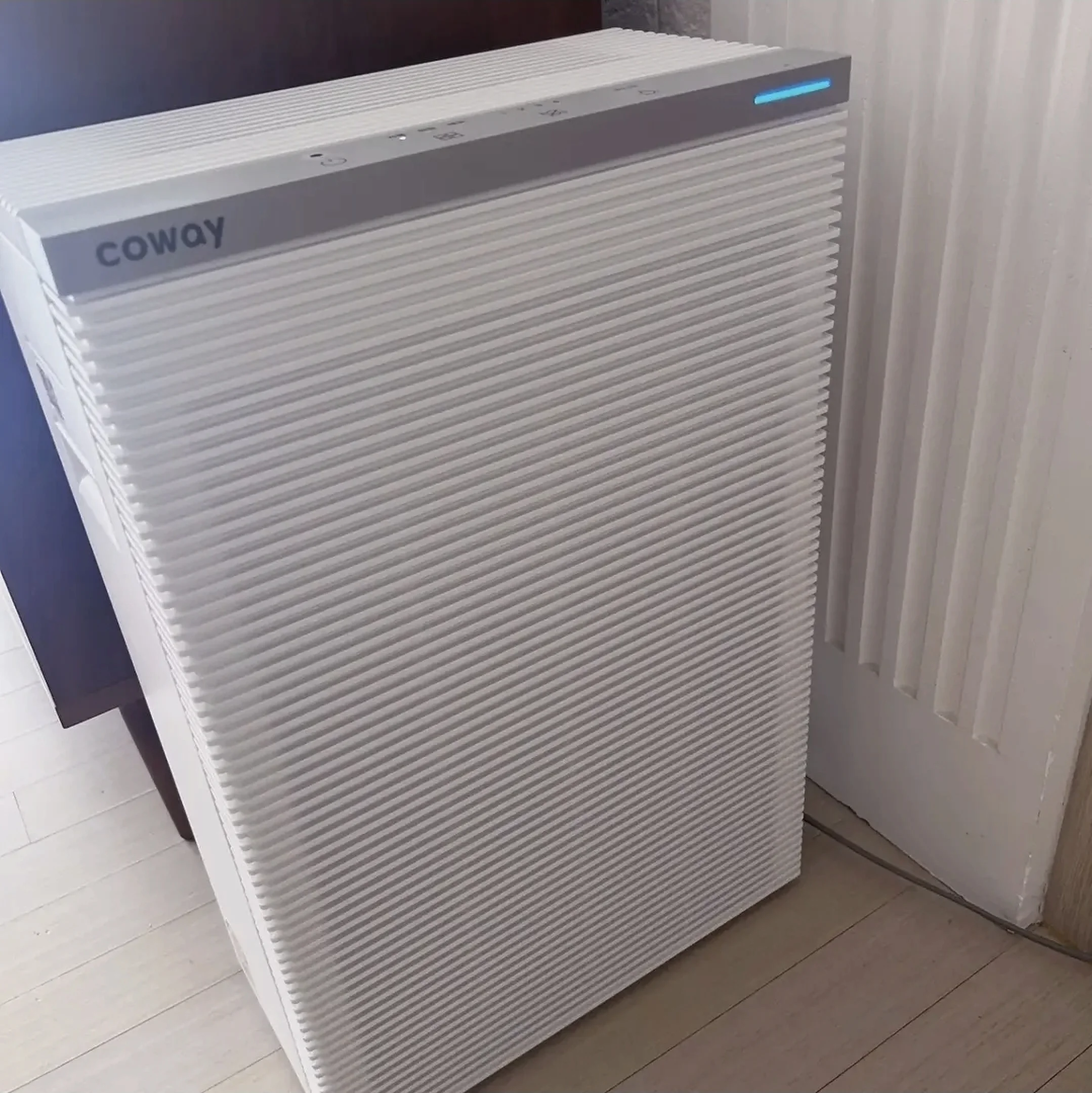 공기청정기 수원시 영통 공기청정기(11평) ap-1125g 가정 실내 배치 구동 점검 설치 후 코웨이