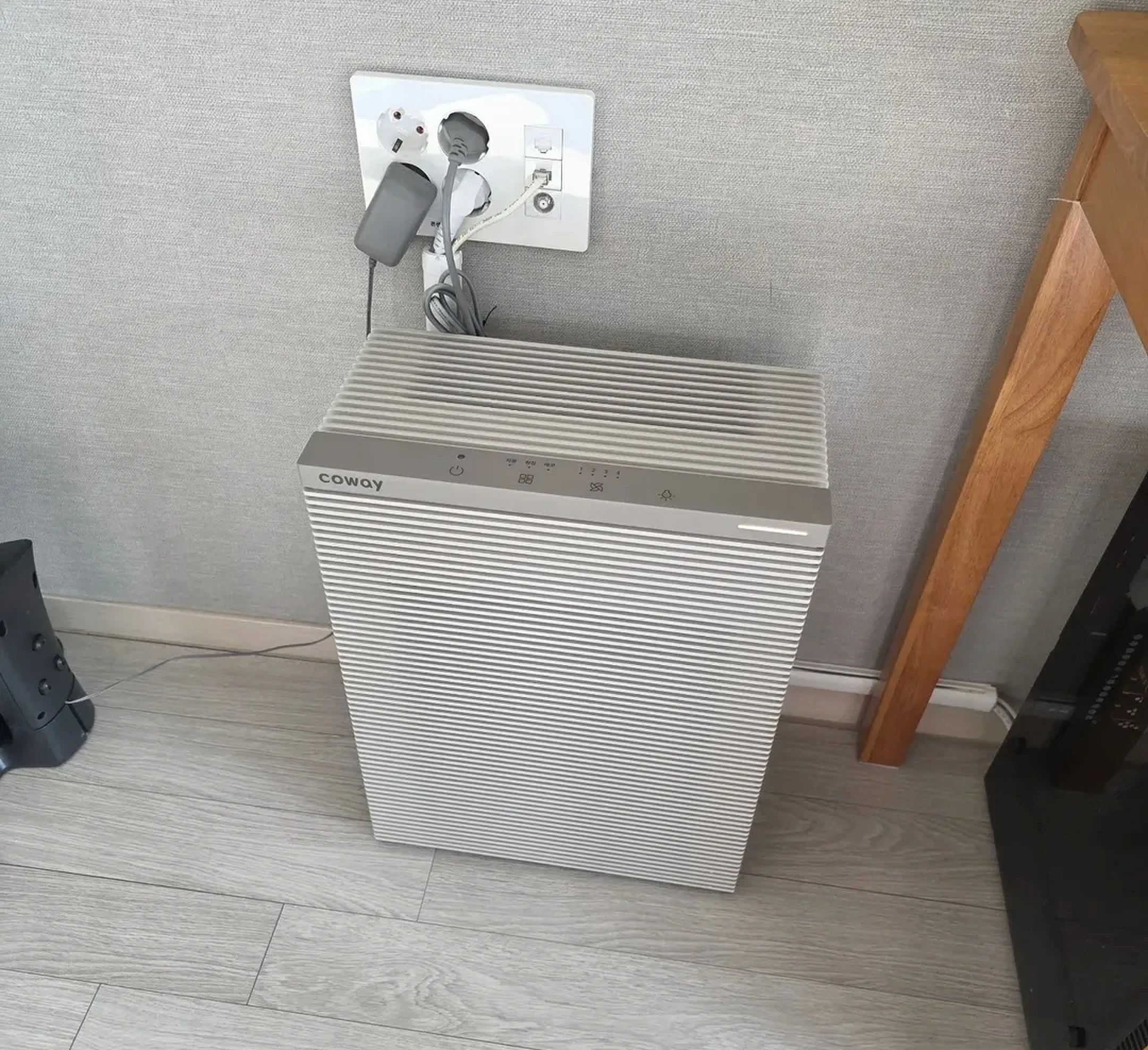 공기청정기 서울 강남구 역삼 공기청정기(11평) ap-1125g 가정 실내 배치 구동 점검 설치 후 코웨이